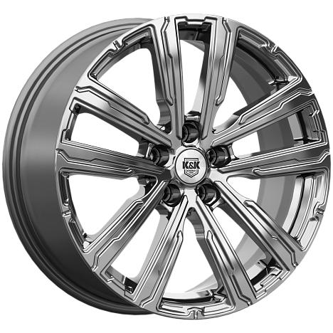 R18 5x114,3 7,5J ET45 D60,1 K&K Аламер дарк платинум