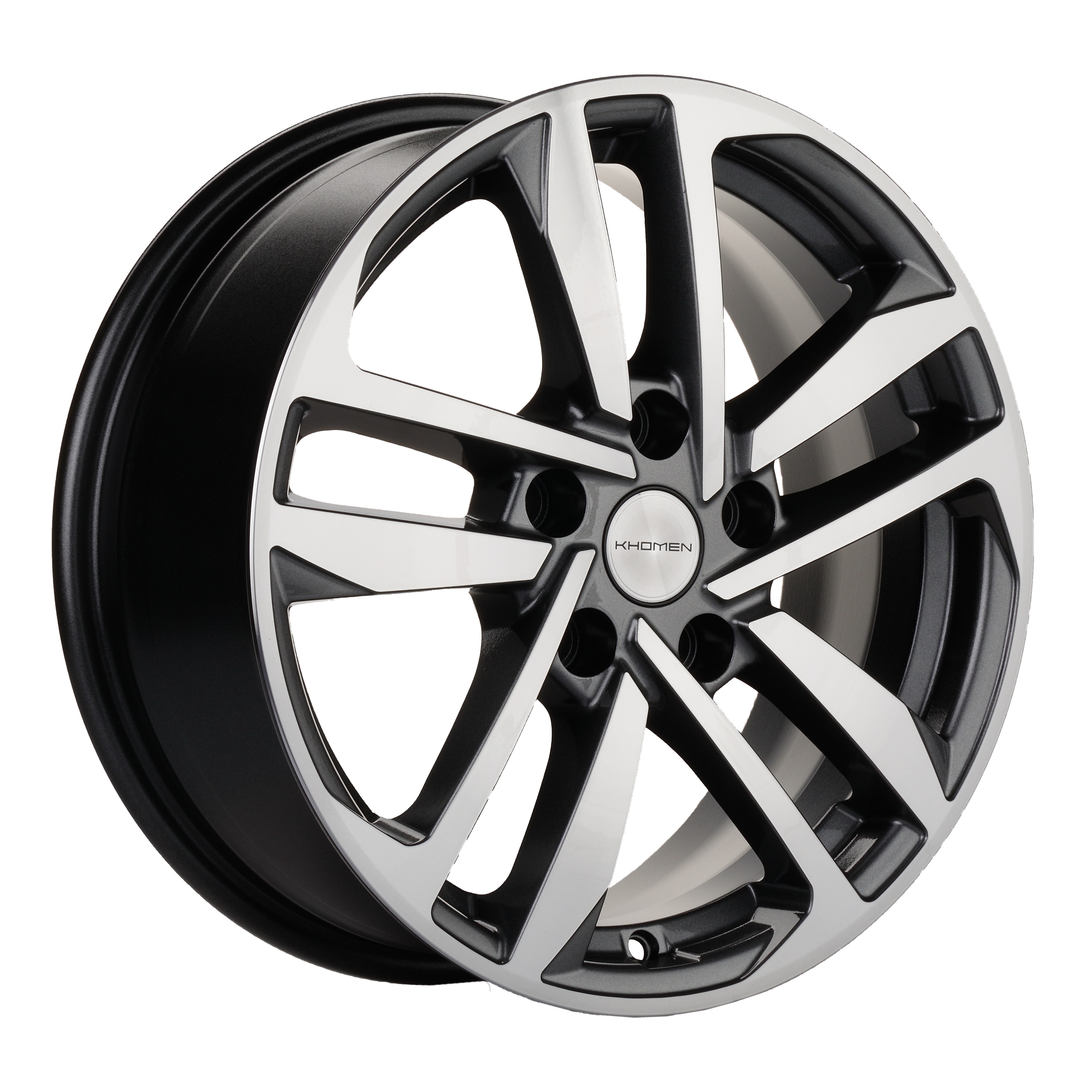 R16 5x114,3 6,5J ET50 D67,1 Khomen KHW1612 (Elantra/i30/Ceed/Cerato) Gray-FP