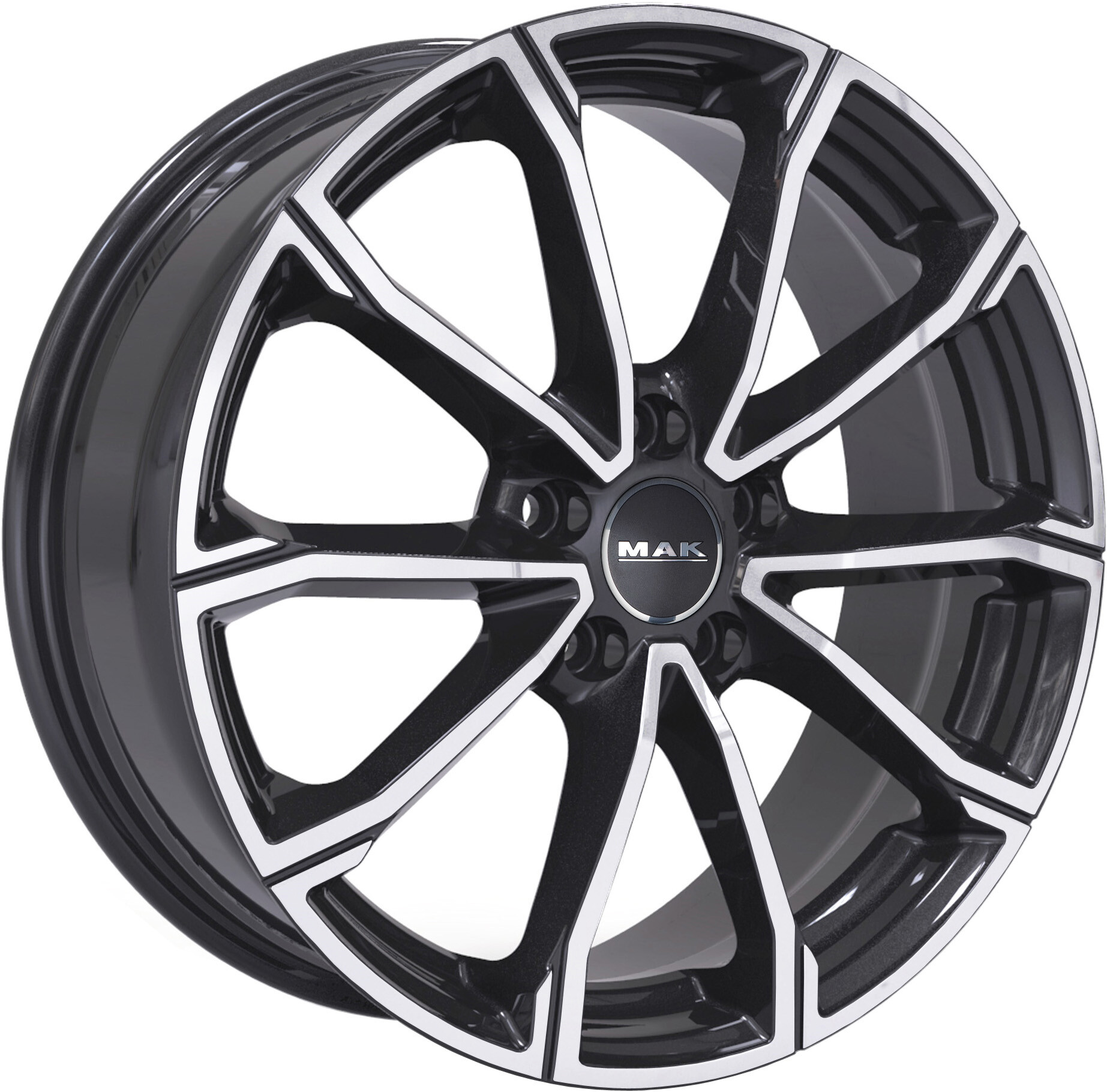 R18 5x114,3 7,5J ET51 D67,1 MAK DaVinci Black Mirror