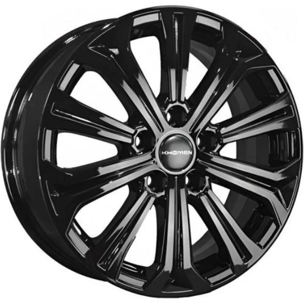 R16 5x110 6,5J ET45 D67,1 Khomen KHW1610 (ZV 16_DFM 580) Black