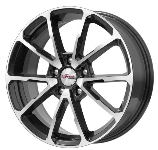 R16 5x112 6,5J ET50 D57,1 iFree Джет (КС914-05) Блэк Джек
