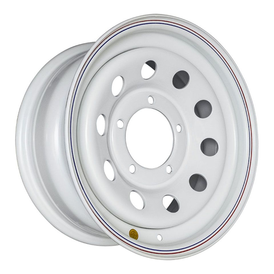 R16 5x139,7 8J ET-3 D110 OFF-ROAD Wheels Диск усиленный УАЗ стальной White