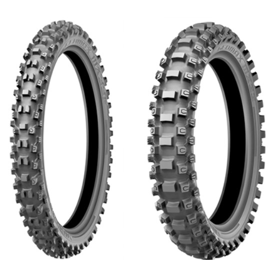 Мотошина передняя (front) 70/100 R17 Dunlop Geomax MX33 40M TT 2022