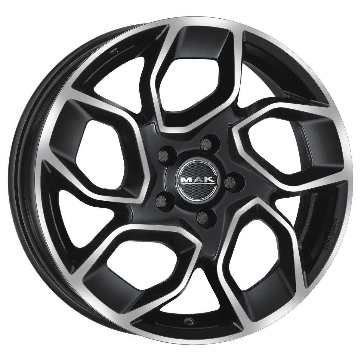 R16 5x120 6,5J ET50 D65,1 MAK Express Black Mirror