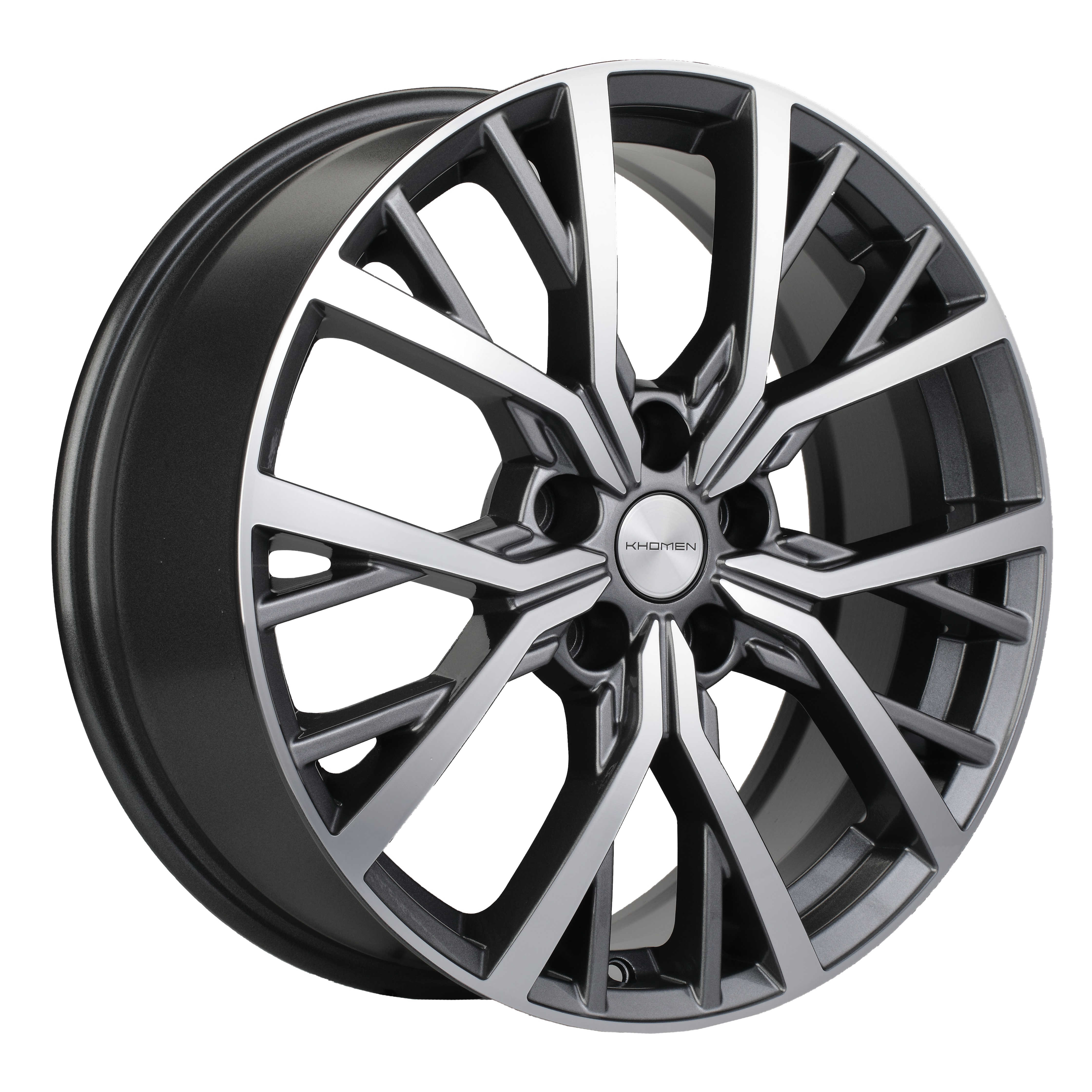 R18 5x114,3 7J ET37 D66,5 Khomen KHW1806 (Haval Jolion) Gray-FP