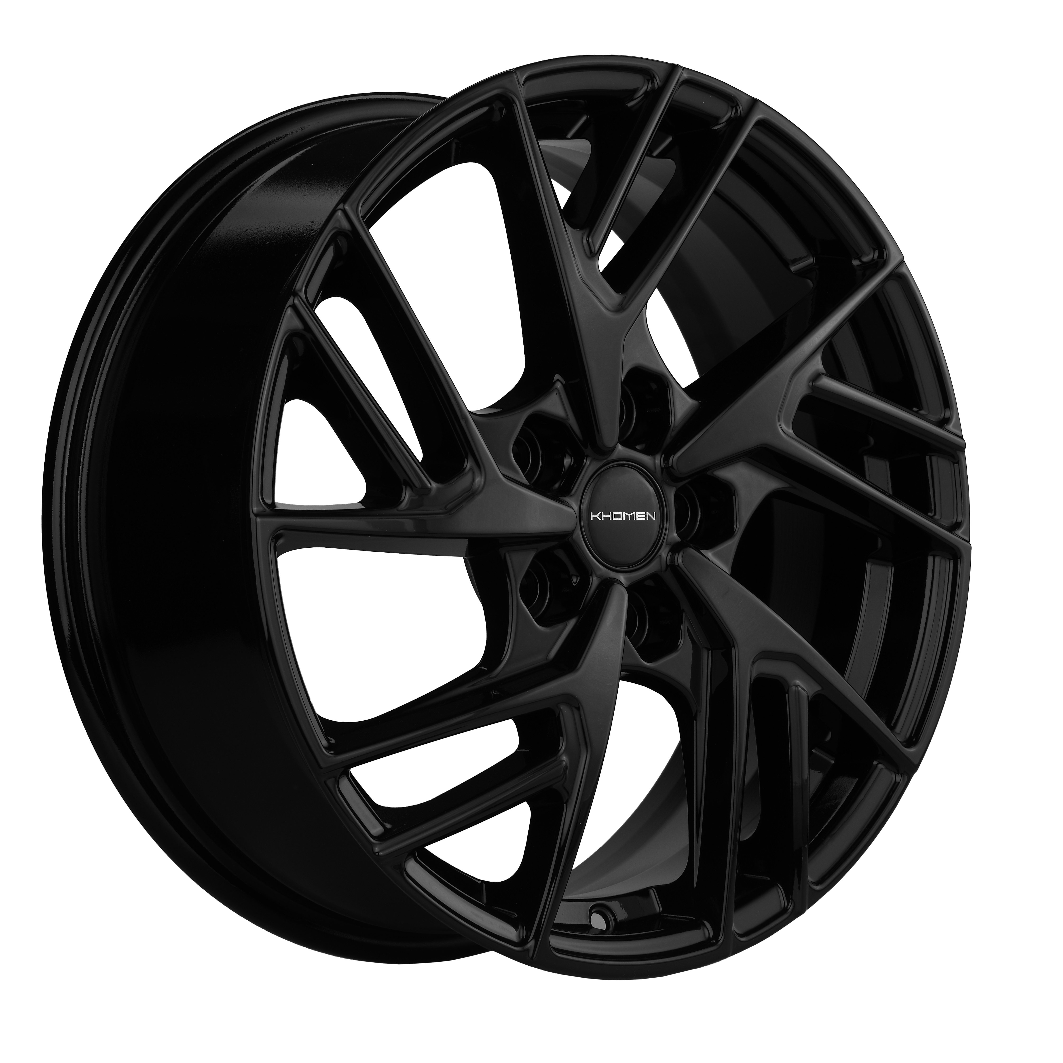 R17 5x108 6,5J ET33 D60,1 Khomen KHW1722 (Tiggo 7 pro/EXEED LX) Black