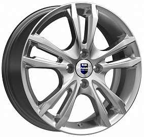 R16 4x100 6J ET37 D60,1 Rapid Samara-ориг, (КС866) дарк платинум