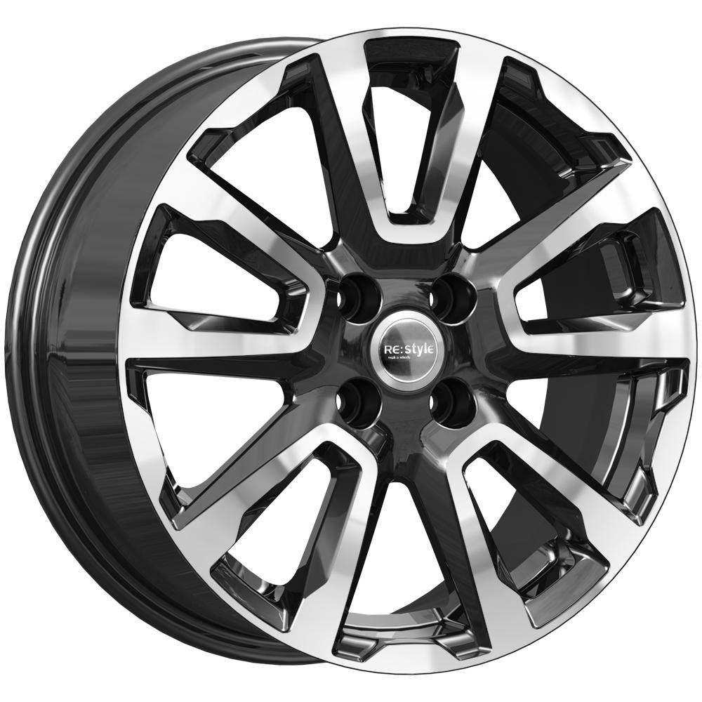 R16 4x100 6,5J ET43 D60,1 iFree КС1026 (Vesta Cross) алмаз чёрный