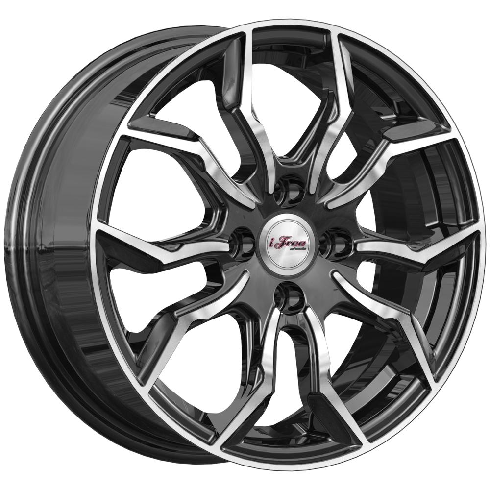 R15 4x100 6J ET45 D60,1 iFree Бохо (КС1037) Блэк Джек