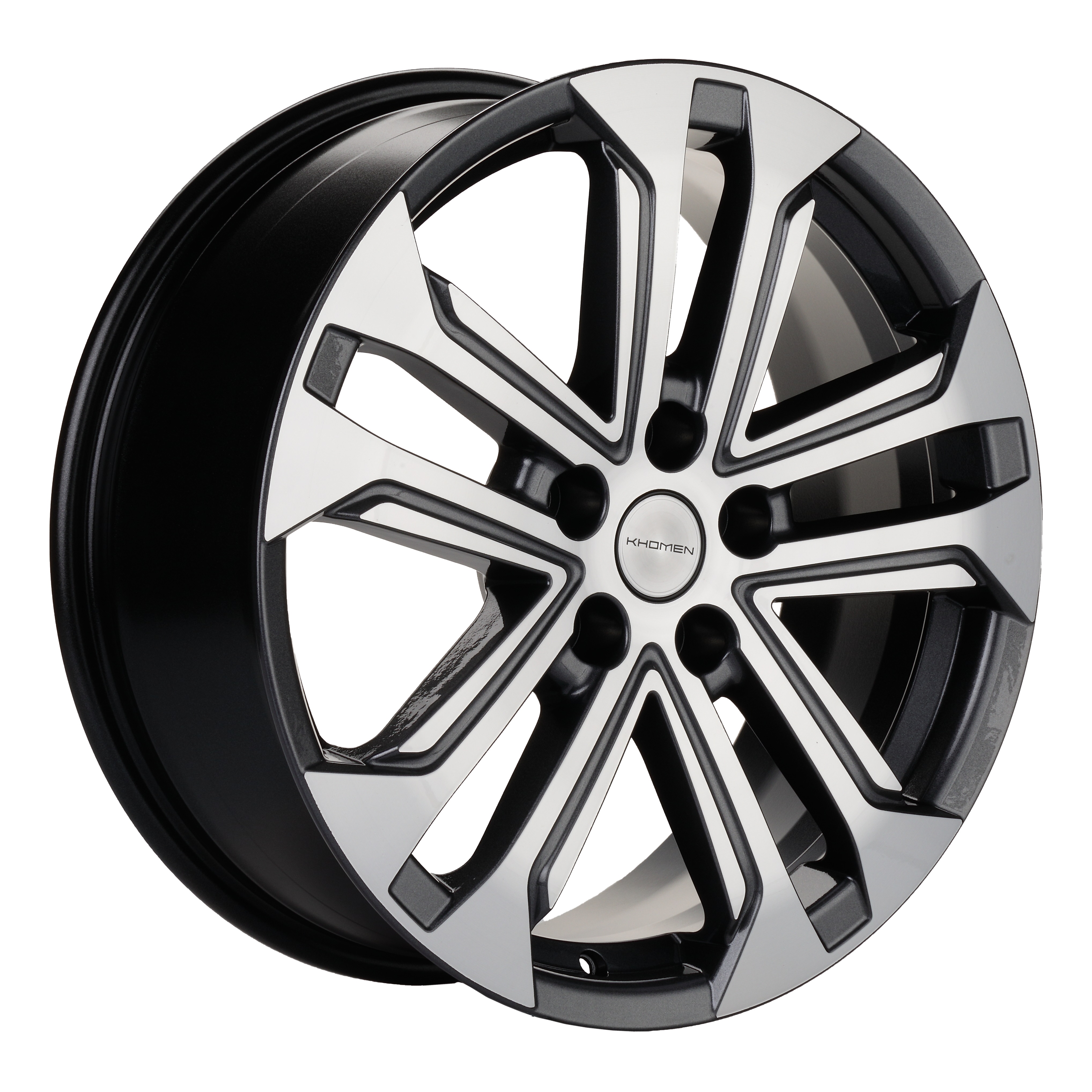 R18 5x114,3 7J ET37 D66,5 Khomen KHW1803 ( 18_ZV Haval Jolion) Gray-FP