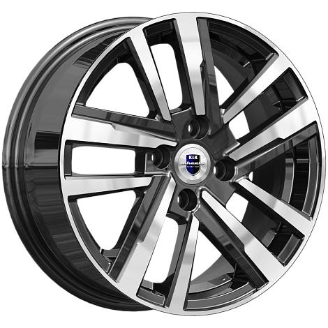 R15 4x100 6J ET37 D60,1 K&K Хант (КС698) алмаз чёрный
