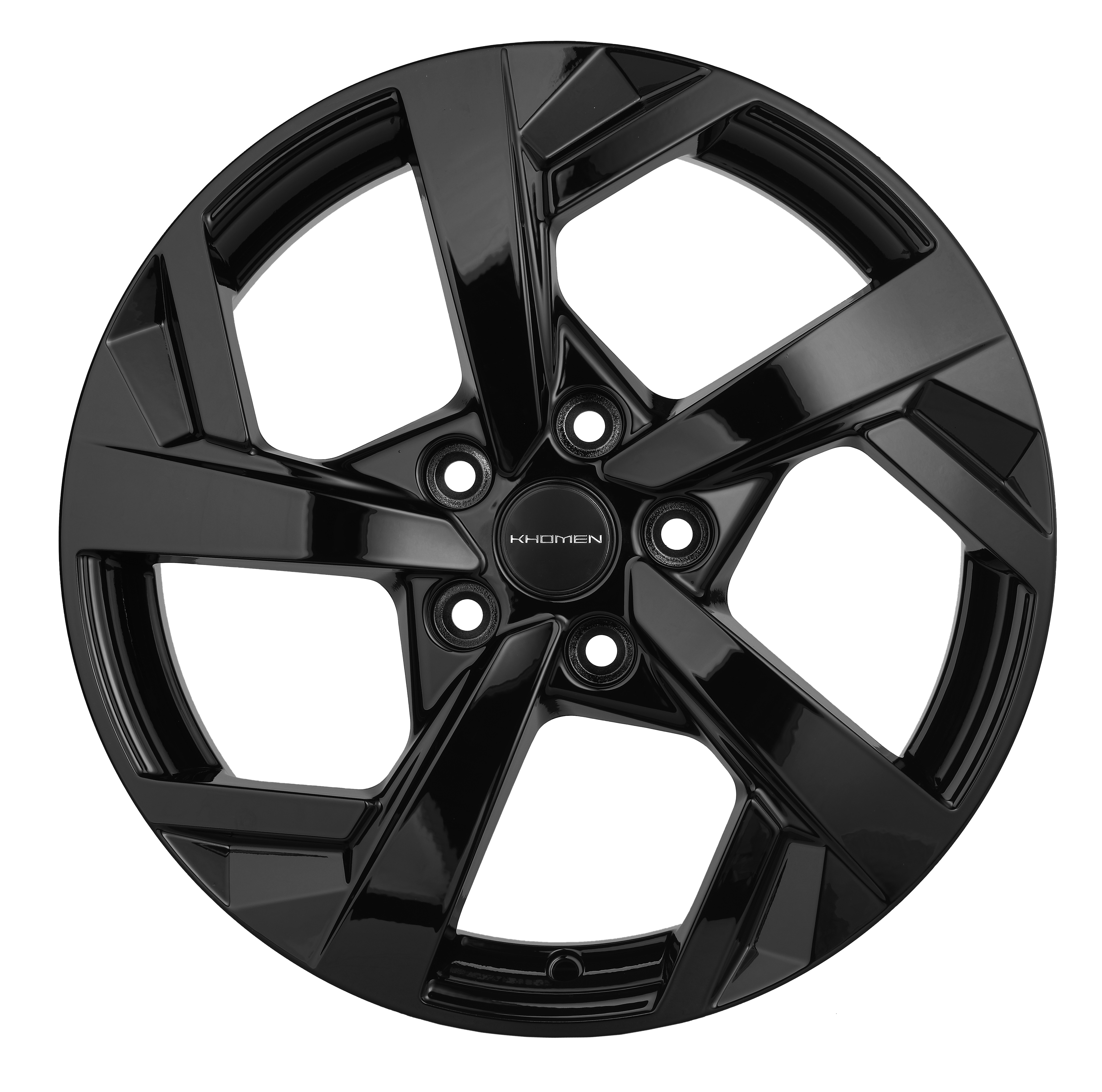 R17 5x110 7J ET45 D67,1 Khomen KHW1712 (ZV 17_DFM 580) Black