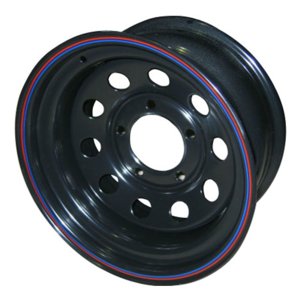 R15 5x139,7 8J ET-24 D110 OFF-ROAD Wheels Диск усиленный УАЗ стальной Black