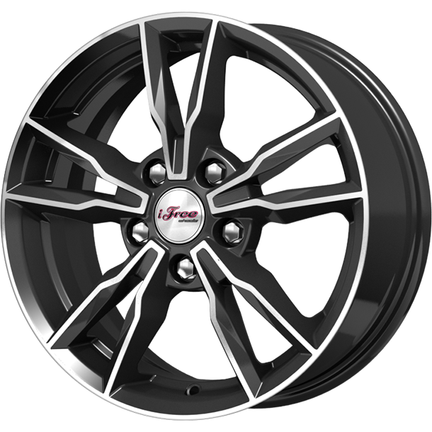 R16 5x110 6,5J ET35 65,1 iFree Икигай Блэк Джек