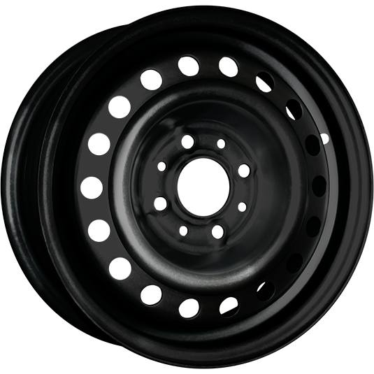 R14 4x100 5,5J ET38 D54,1 Trebl 53A38R Black
