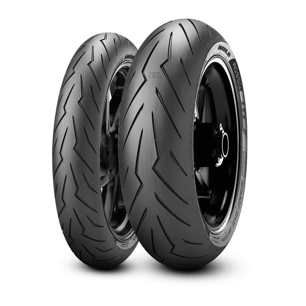 Мотошина 120/65 Pirelli Diablo Rosso III 56W TL Передняя (Front) ZR R17 2024