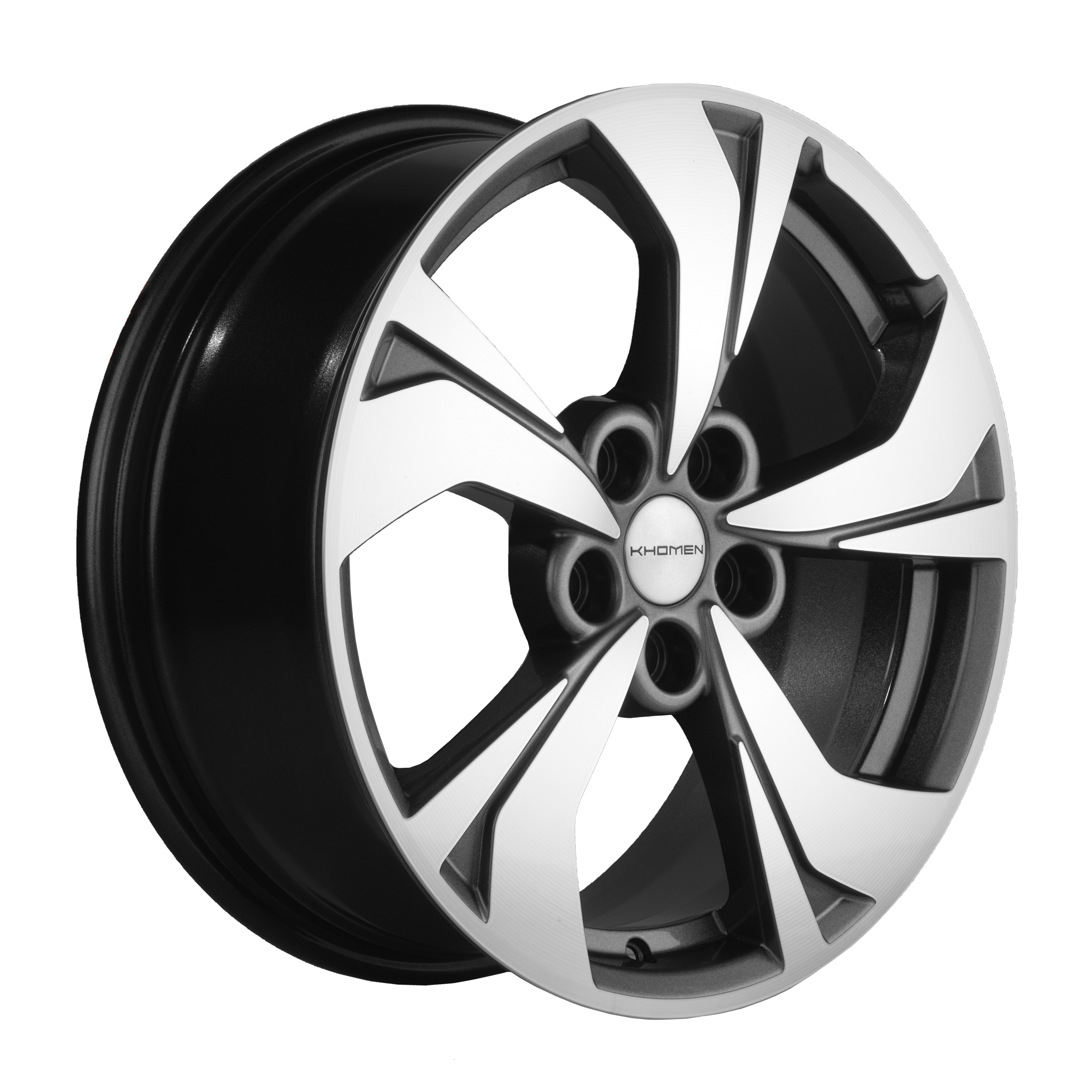 R17 5x114,3 7J ET37 D66,5 Khomen KHW1724 (Haval Jolion) Gray-FP
