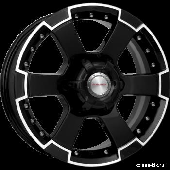 R16 6x139,7 7J ET30 D106,1 K&K М56 алмаз черный (КС593)