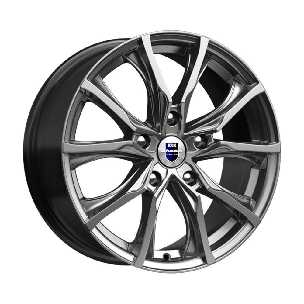 R17 5x120 7,5J ET43 D72,6 K&K Твист (КС697) дарк платинум