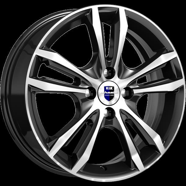 R16 4x100 6J ET37 D60,1 Rapid Samara-оригинал (КС866) Алмаз-черный SK