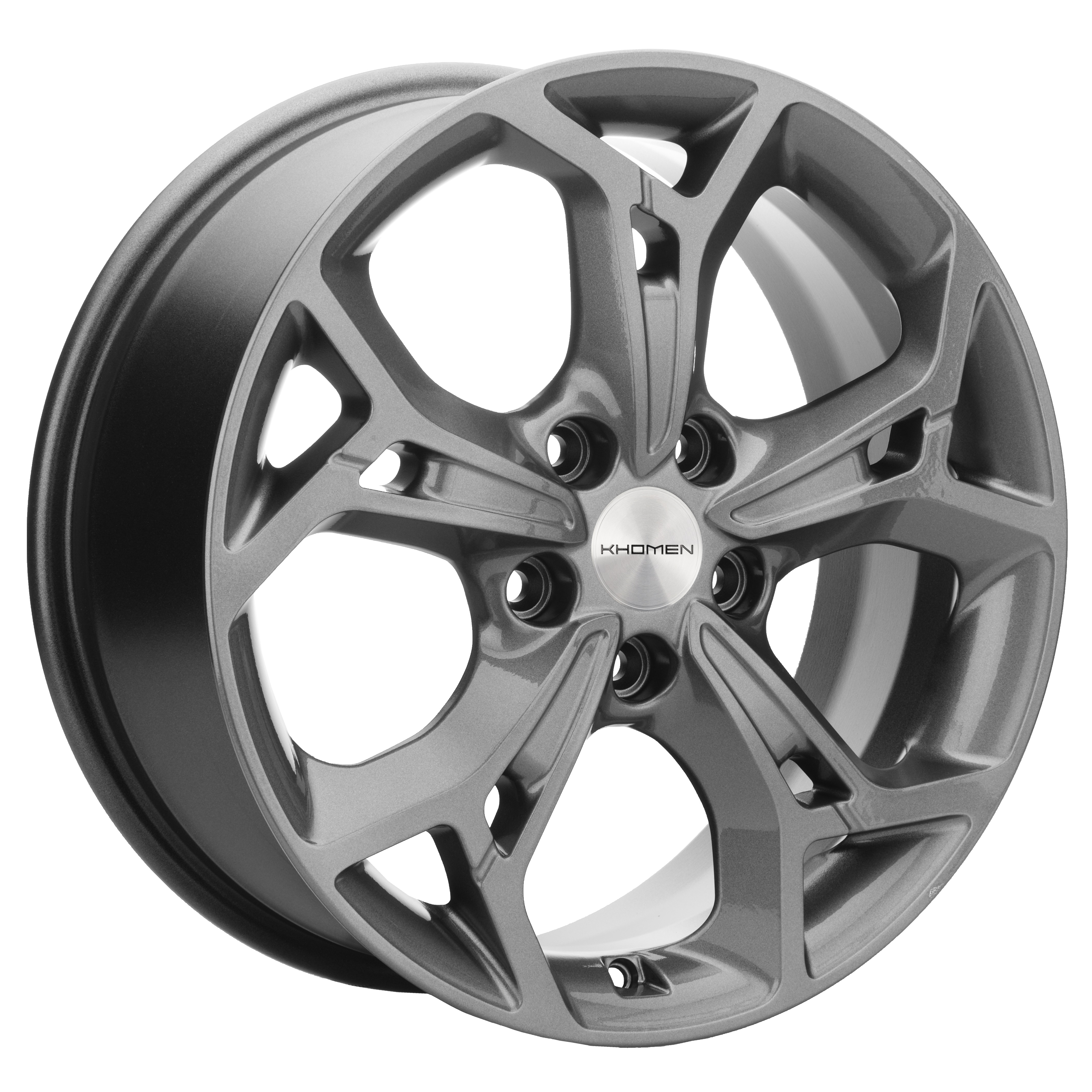 R17 5x114,3 7J ET37 D66,5 Khomen KHW1702 (ZV 17_Haval Jolion) Gray
