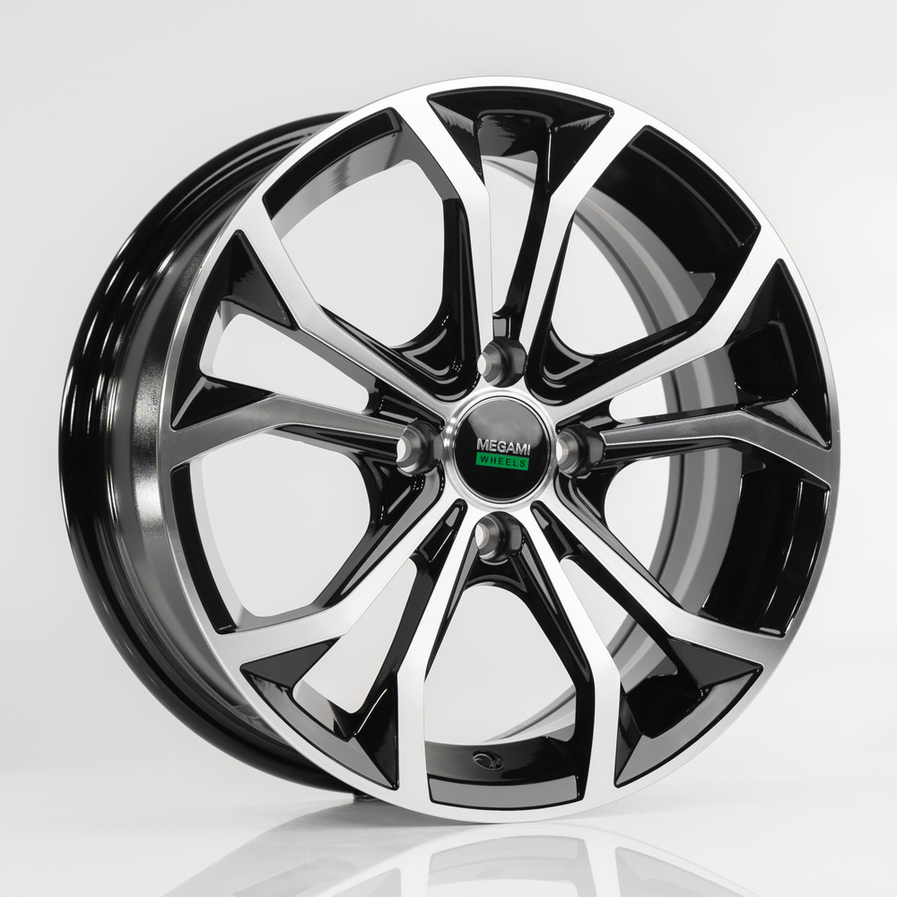 R15 4x100 6,5J ET40 D67,1 Megami MGM-33 BKF
