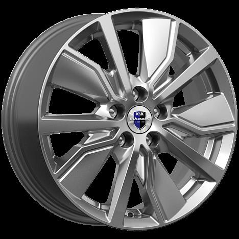 R16 5x100 6,5J ET38 D57,1 K&K Гамбит (КС961) дарк платинум