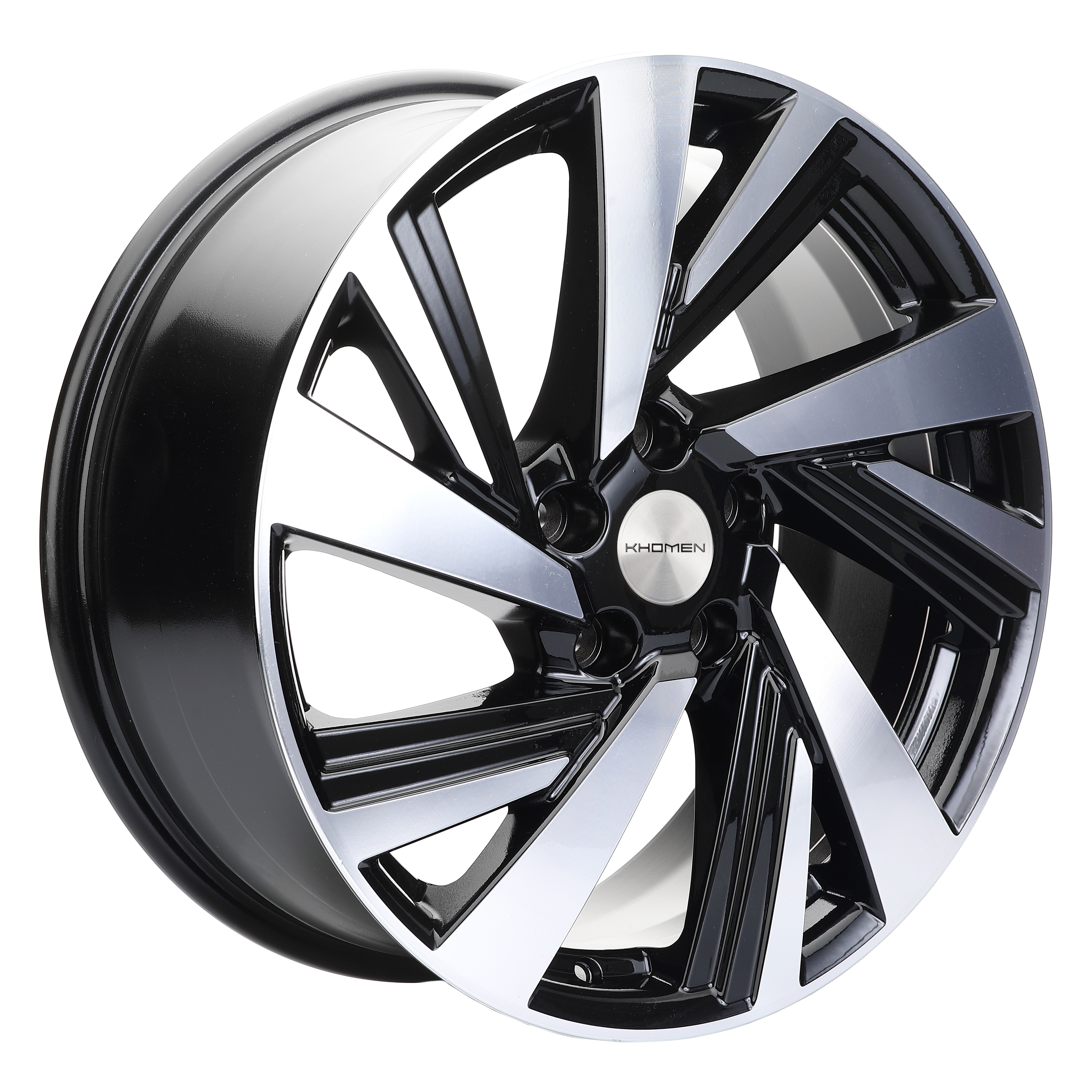 R18 5x114,3 7,5J ET50 D66,1 Khomen KHW1801 (18_Murano) Black-FP
