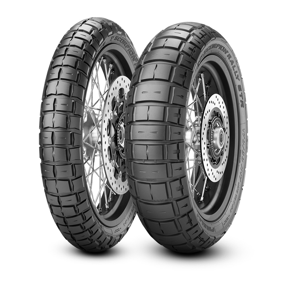 Мотошина 130/80 R17 Pirelli Scorpion Rally STR 65V TL Rear