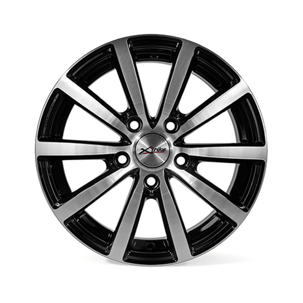 R15 4x100 6J ET45 D54,1 X'trike X-127 BK/FP