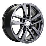 R16 5x114,3 6,5J ET41 D64,1 Khomen KHW1612 (Honda Civic) Gray