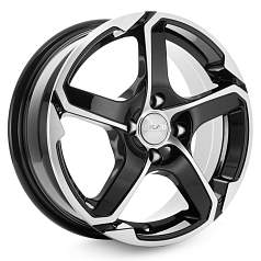 Диск R15 5x114,3 6J ET45 D67,1 Скад Аллигатор алмаз