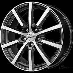 Диск R17 5x114,3 7J ET35 D67,1 iFree Big-Byz Блэк-Джек