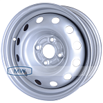 R14 4x98 5,5J ET35 D58,5 Magnetto 14003 Серебристый