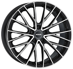 Диск R19 5x112 8,5J ET45 D66,6 MAK Speciale Black Mirror