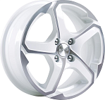 R15 5x114,3 6J ET38 D67,1 Скад Аллигатор алмаз белый