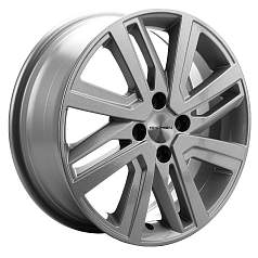 Диск R16 4x100 6J ET48 D54,1 Khomen KHW1609 (16_Rio I/Solaris I) F-Silver