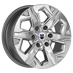 Диск R17 6x139,7 7,5J ET38 D67,1 K&K Тейт (КС1050) Дарк платинум