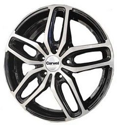 Диск R17 5x114,3 6,5J ET45 D67,1 Carwel Виви 200 AB