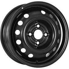 Диск R14 4x108 5,5J ET45 D57,1 Евразиа ТАПО 53C45D Black