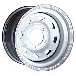 R16 5x139,7 8J ET-19 D110 OFF-ROAD Wheels Диск усиленный УАЗ стальной Silver (треуг. мелкий)