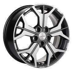 Диск R17 5x112 7J ET40 D57,1 Khomen KHW1715 ( 17 ZV Tiguan) Gray-FP