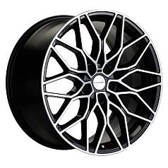 Диск R18 5x100 7J ET28 D57,1 Khomen KHW1813 (Faw Bestune T77) Black-FP