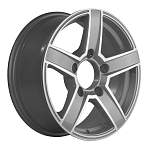 R16 5x139,7 6,5J ET40 D98,5 Khomen KHW1614 (Lada Niva 4x4) F-Silver-FP