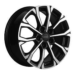Диск R16 5x114,3 6,5J ET47 D66,1 Khomen KHW1605 (Fluence/Juke) Black-FP