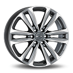 R17 6x139,7 7,5J ET38 D67,1 MAK Safari 6 Gunmetal Mirror Face 