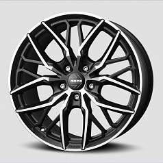 Диск R21 5x112 10J ET25 D66,6 Momo Spider Matt Black-Polished