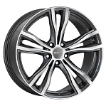 R21 5x120 10,0J ET40 D74,1 MAK X-Mode Gunmetal Mirror Face 