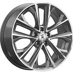 R18 5x114,3 7J ET48,5 D67,1 Скад Premium Series КР012 diamond gloss graphite 