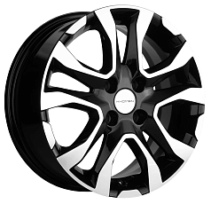 Диск R15 4x100 6J ET36 D58,5 Khomen KHW1503 (Lada Granta) Black-FP